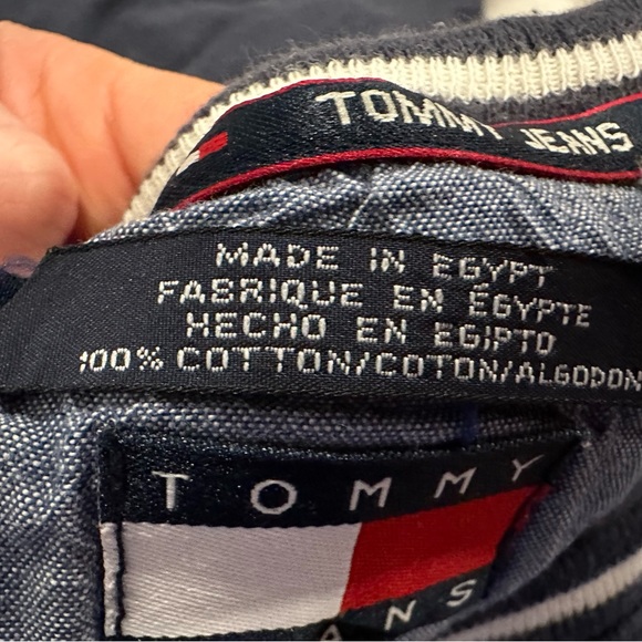 Tommy Jeans Vintage VTG Logo Short Sleeve Shirt XXL - Picture 5 of 8